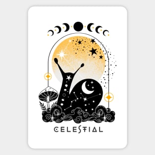 Celestial spirit animal Snail Magnet